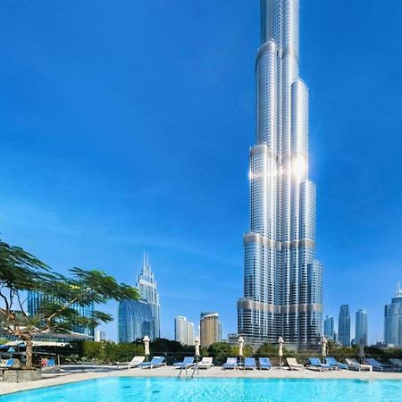 ドバイGorgeous High Floor 3-Bed With Full Burj Viewアパートメント エクステリア 写真