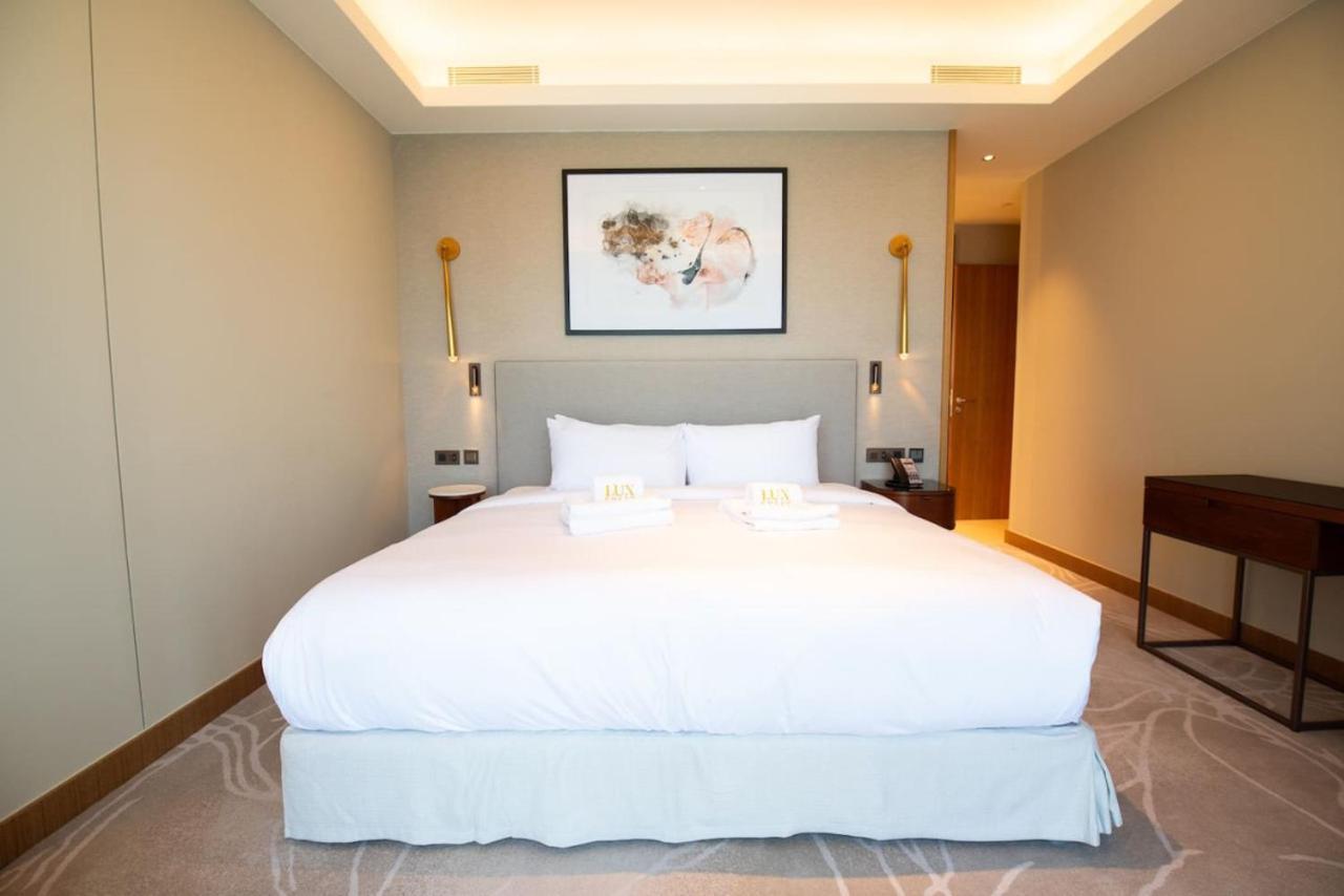 ドバイGorgeous High Floor 3-Bed With Full Burj Viewアパートメント エクステリア 写真