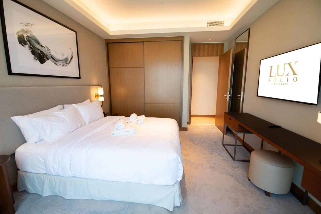 ドバイGorgeous High Floor 3-Bed With Full Burj Viewアパートメント エクステリア 写真