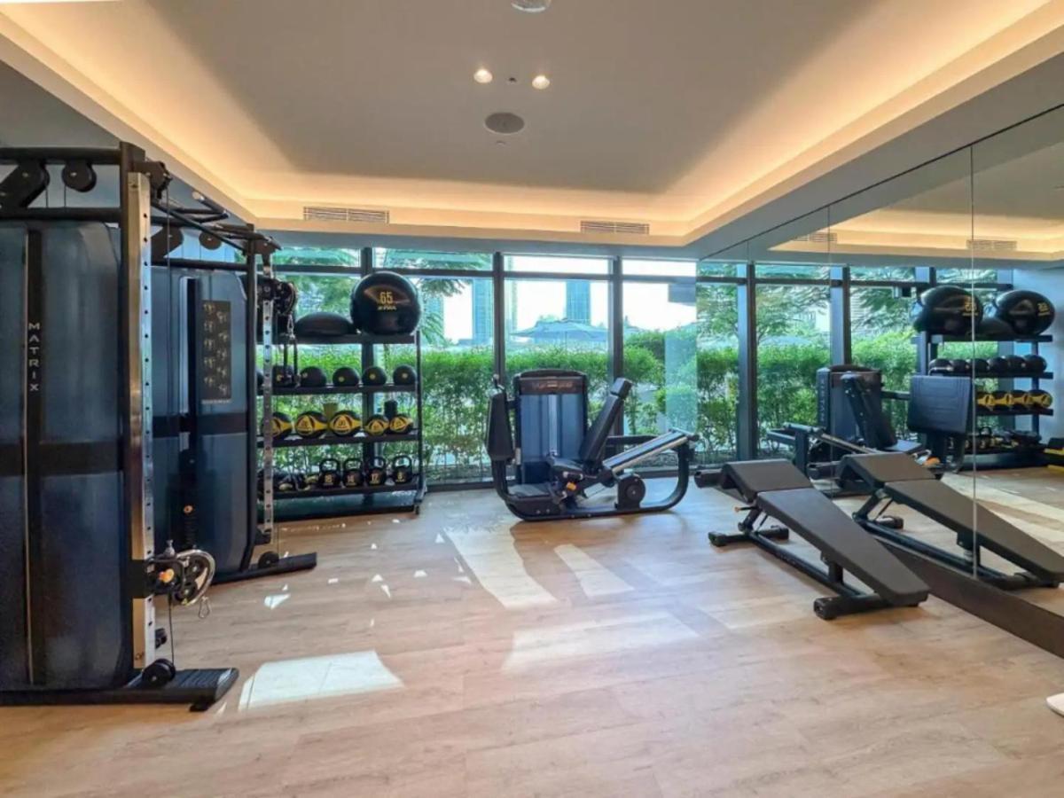 ドバイGorgeous High Floor 3-Bed With Full Burj Viewアパートメント エクステリア 写真