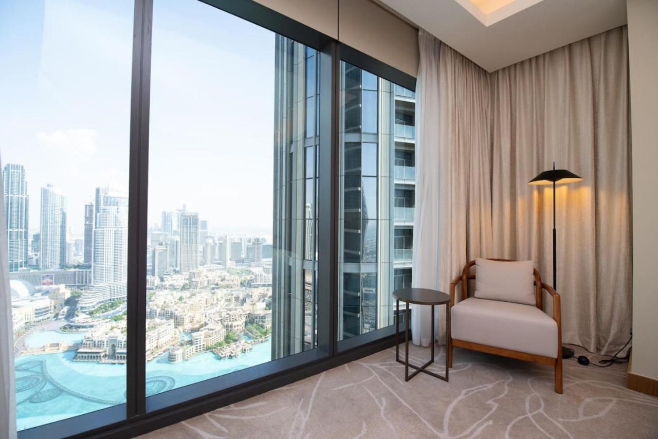 ドバイGorgeous High Floor 3-Bed With Full Burj Viewアパートメント エクステリア 写真
