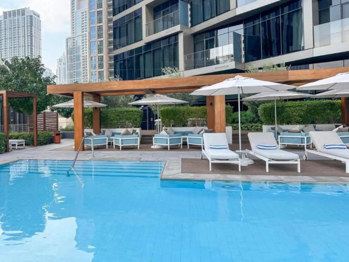 ドバイGorgeous High Floor 3-Bed With Full Burj Viewアパートメント エクステリア 写真