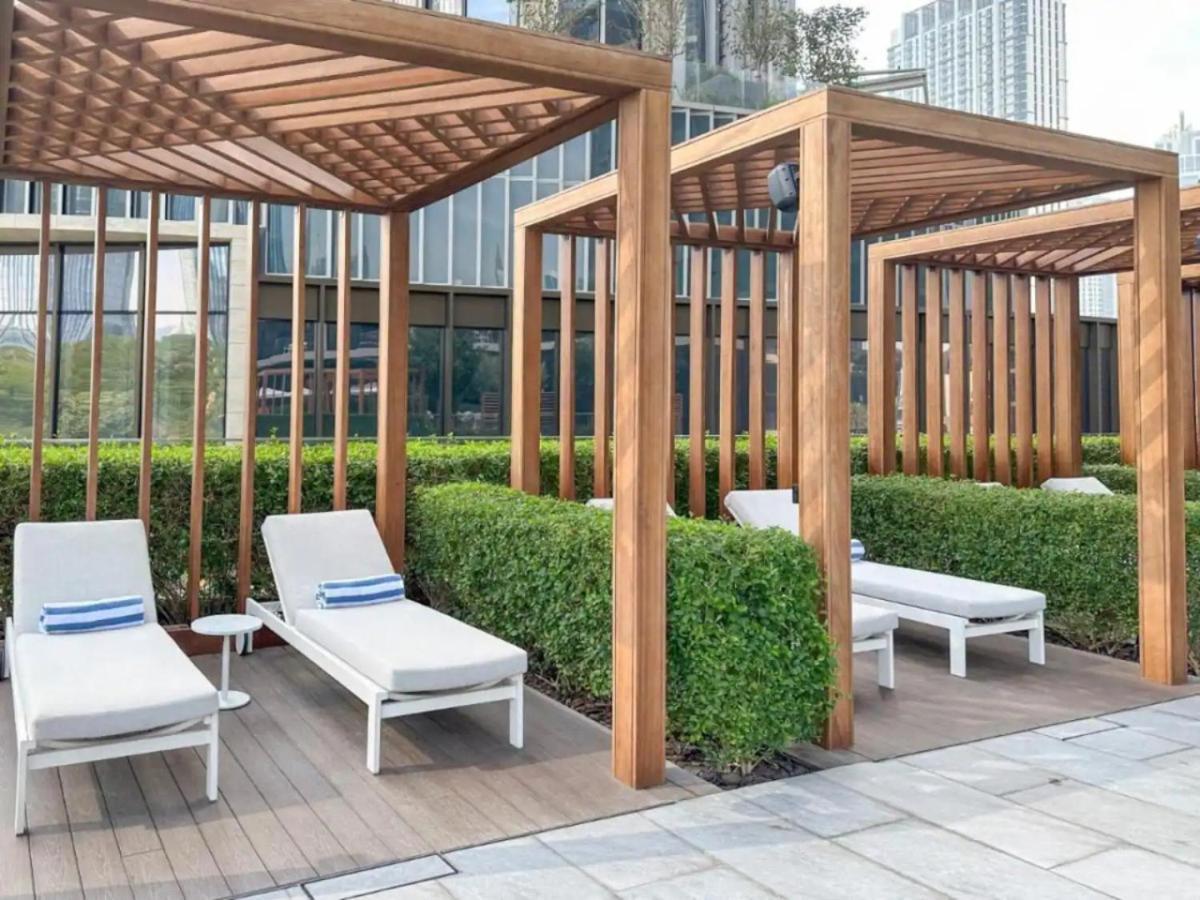 ドバイGorgeous High Floor 3-Bed With Full Burj Viewアパートメント エクステリア 写真