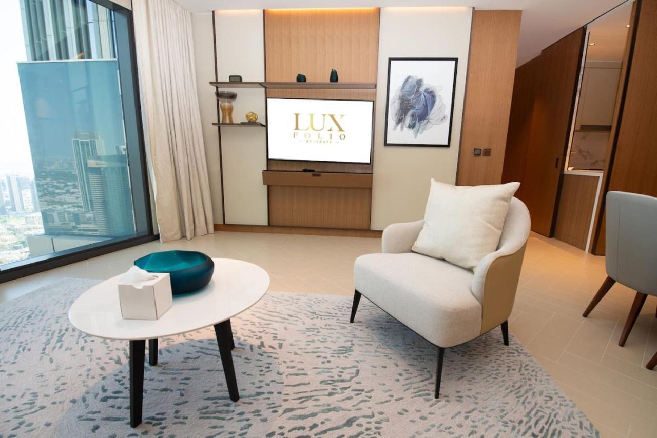 ドバイGorgeous High Floor 3-Bed With Full Burj Viewアパートメント エクステリア 写真