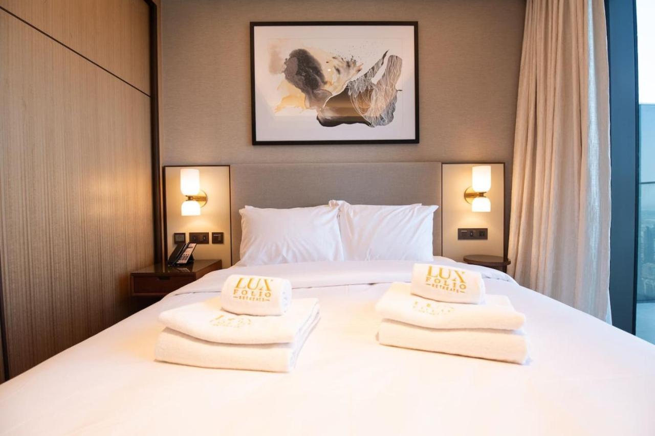 ドバイGorgeous High Floor 3-Bed With Full Burj Viewアパートメント エクステリア 写真