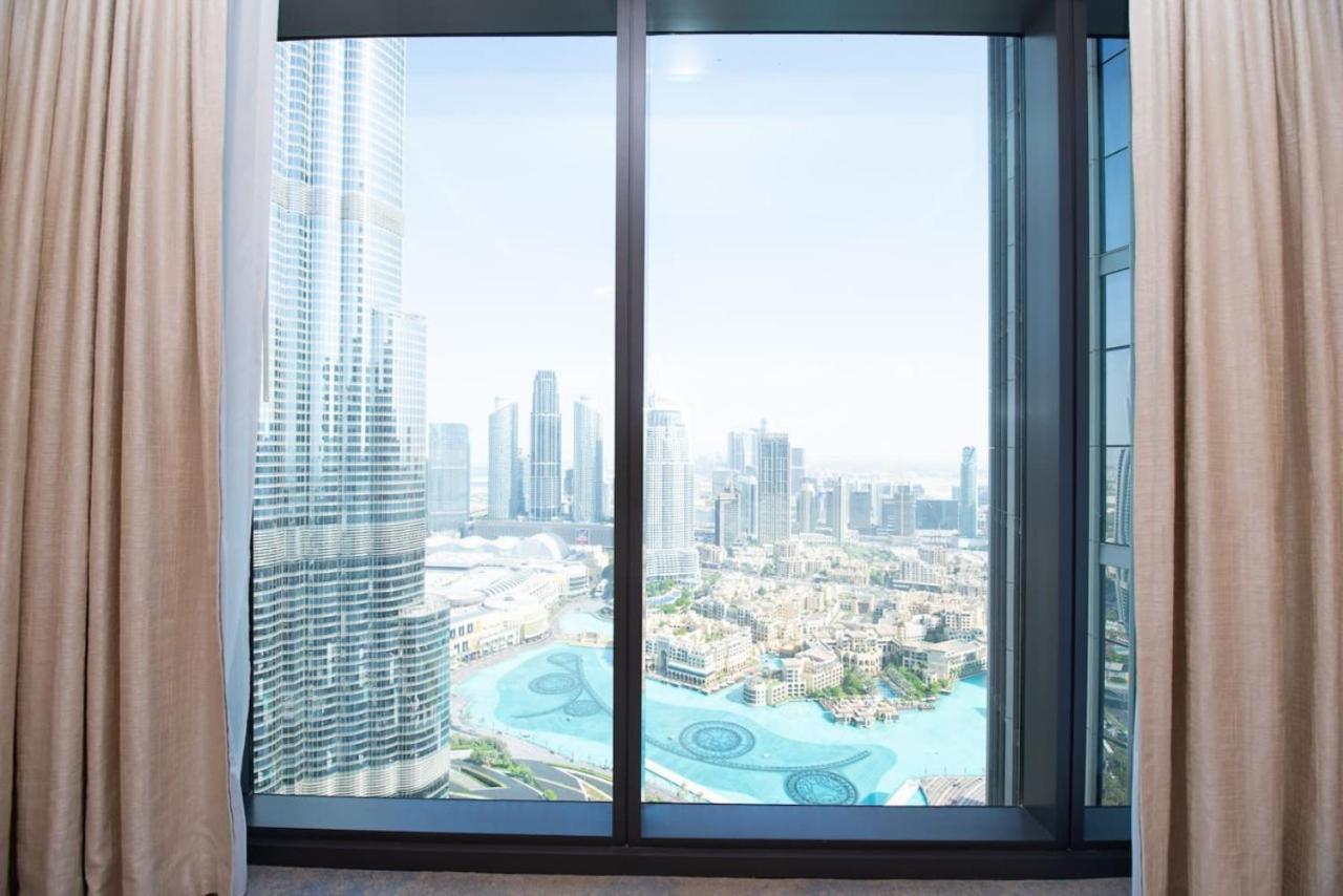 ドバイGorgeous High Floor 3-Bed With Full Burj Viewアパートメント エクステリア 写真