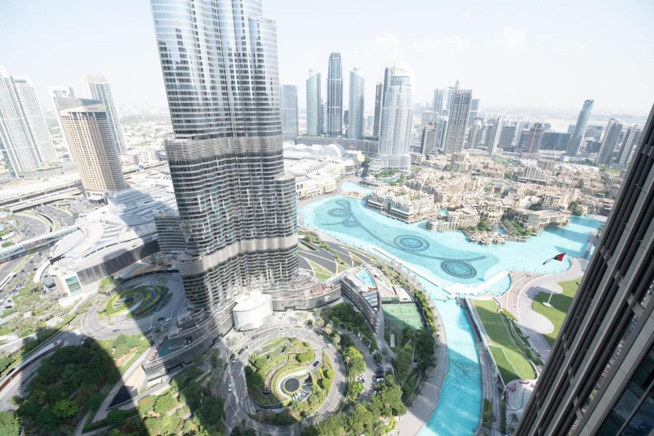 ドバイGorgeous High Floor 3-Bed With Full Burj Viewアパートメント エクステリア 写真