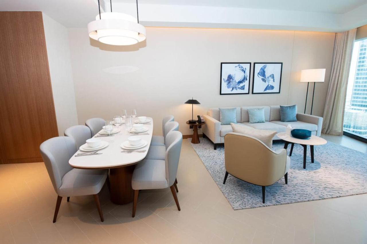 ドバイGorgeous High Floor 3-Bed With Full Burj Viewアパートメント エクステリア 写真