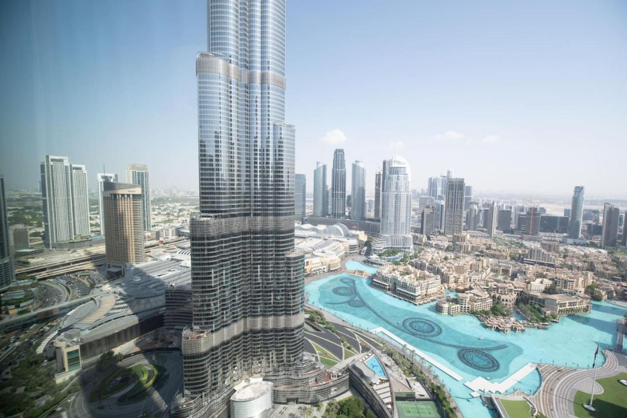 ドバイGorgeous High Floor 3-Bed With Full Burj Viewアパートメント エクステリア 写真