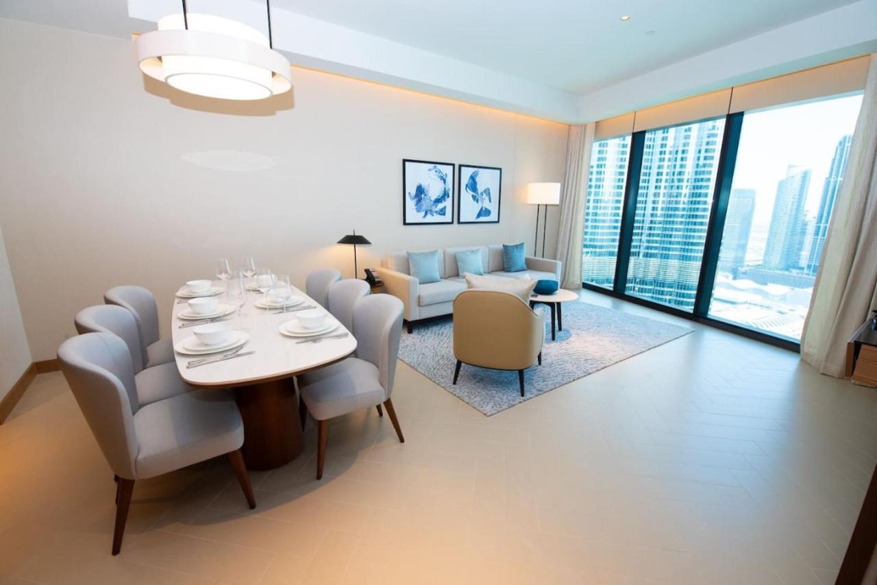 ドバイGorgeous High Floor 3-Bed With Full Burj Viewアパートメント エクステリア 写真